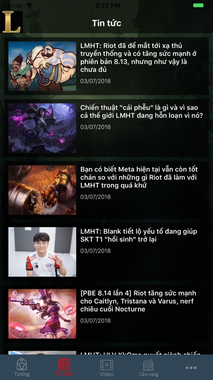 Hướng Dẫn Liên Minh screenshot-5