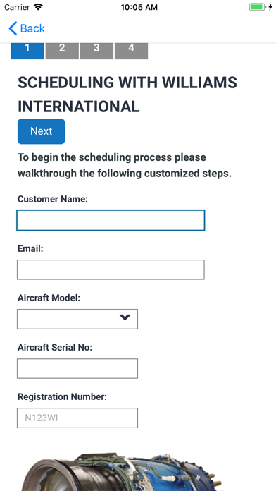 Product Support Screenshot