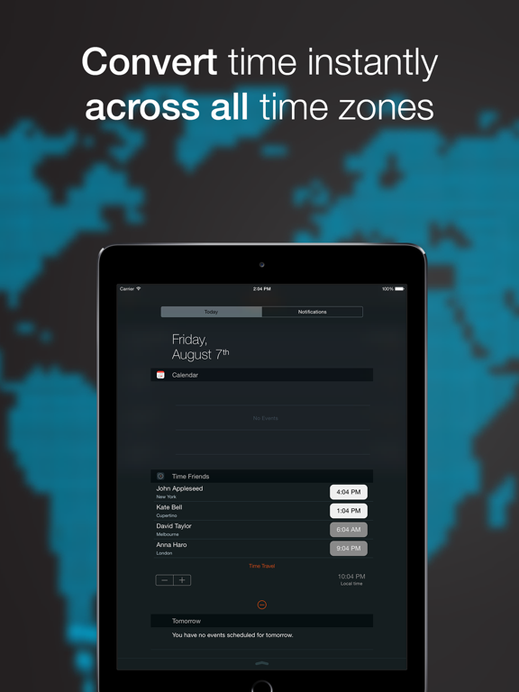 Screenshot #5 pour Time Friends -Time Zones