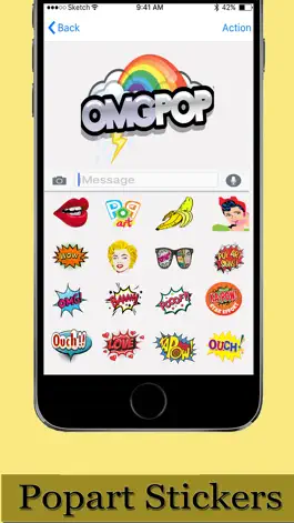 Game screenshot Pop Art Stickers! hack