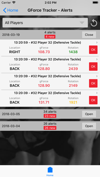 Screenshot #2 pour GForceTracker Mobile