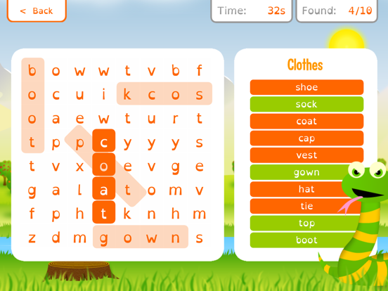 Screenshot #5 pour Squeebles Word Search