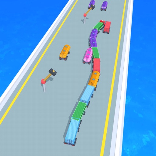 Road Rail 3D icon