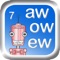 In order to read books, children need to be able to see the vowel-w teams as two letters working together to represent one sound