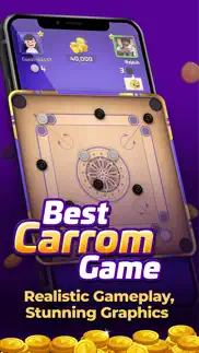 carrom gold : game of friends iphone screenshot 1