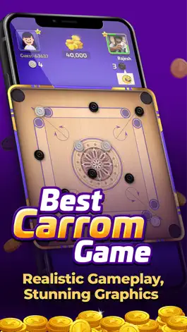 Game screenshot Carrom Gold : Game of Friends mod apk