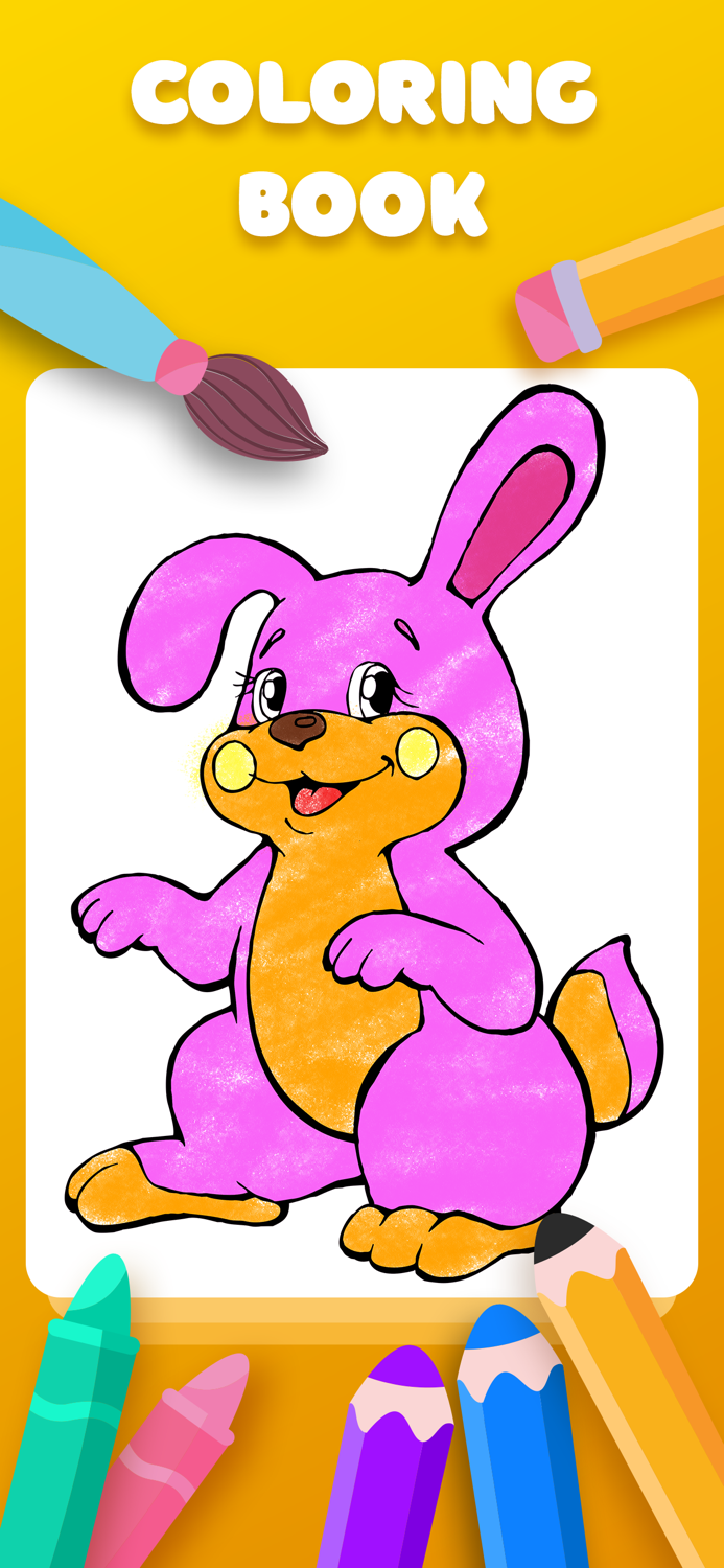 Kids Coloring Toddler Game