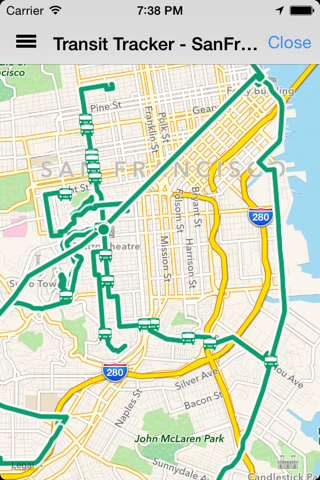 Transit Tracker - San Fran screenshot 3