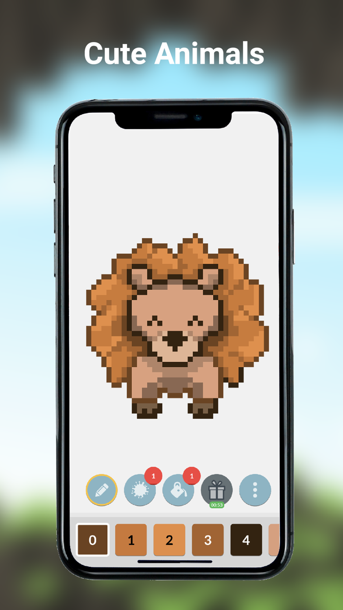 Shiba - Pixel Color Book