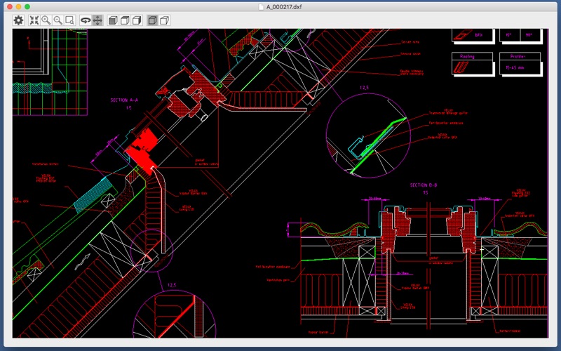 dxf simple viewer iphone screenshot 4