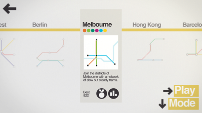 screenshot of Mini Metro 3