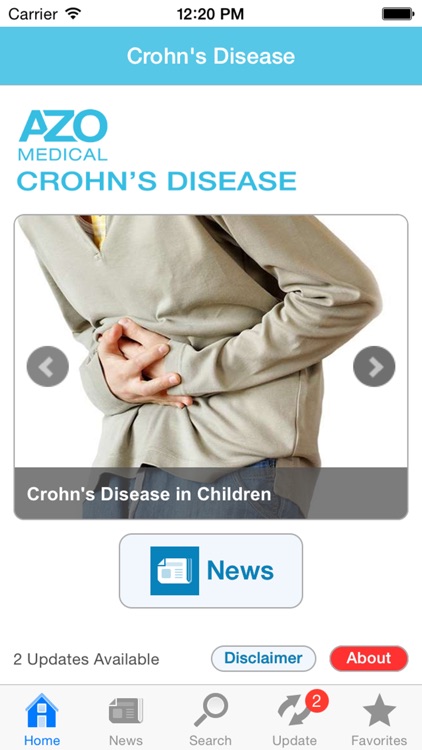 Crohn's Disease by AZoMedical screenshot-0
