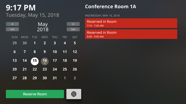 Screenshot #3 pour Conference Room Calendar