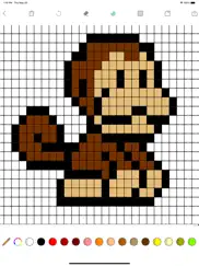 pixel art - dibujar con puntos ipad capturas de pantalla 1