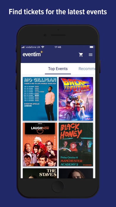 EVENTIM UK | Event Tickets Screenshot