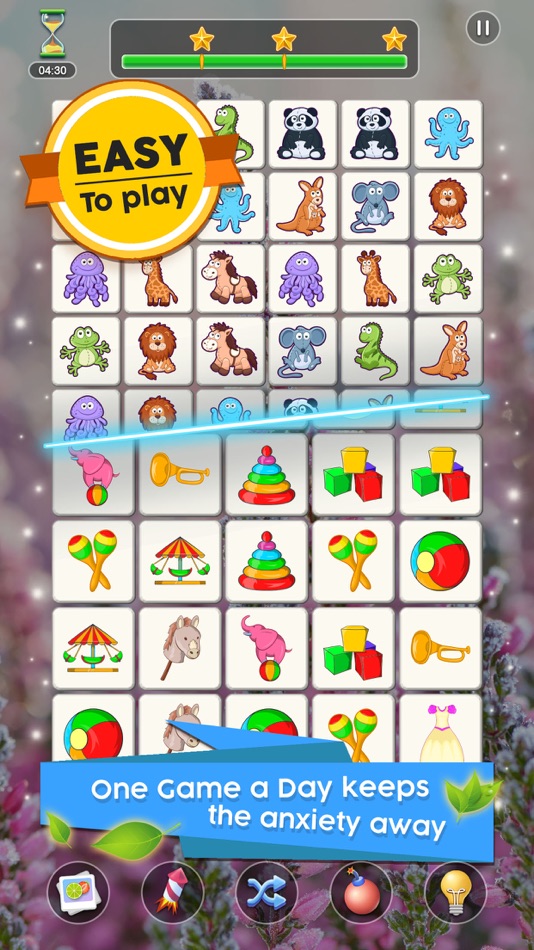 #3. Tile Connect - Match Puzzle (iOS) By: D2M STUDIO COMPANY LIMITED