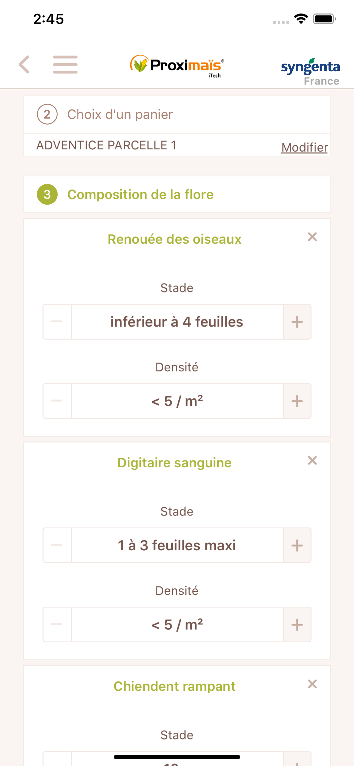 Syngenta Proximaïs iTech