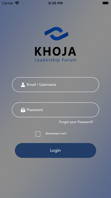 KLF-Khoja Leadership Forum Screenshot