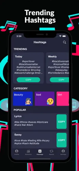 Game screenshot TT Stats -Get Followers &Fans hack