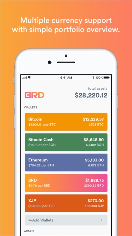 BRD - bitcoin wallet