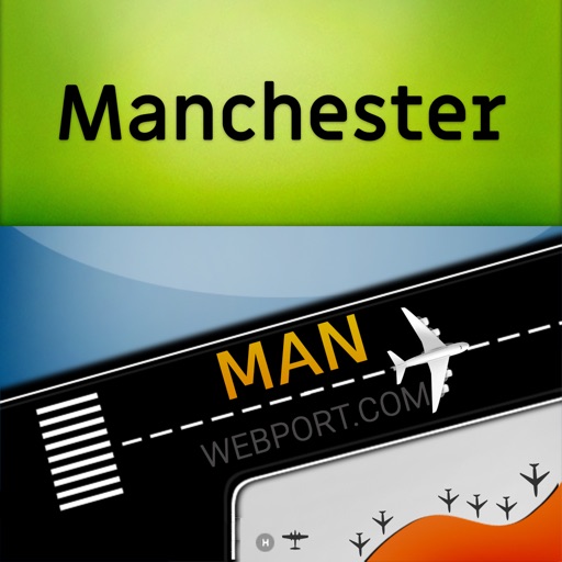 Manchester Airport MAN + Radar icon