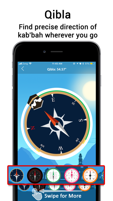 Qibla Lite - Qibla Directions screenshot 3