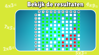 Tafels oefenen - leren rekenen Screenshot
