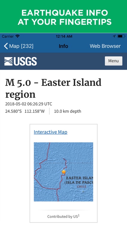Earthquake+ | Alert,Map & Info screenshot-3