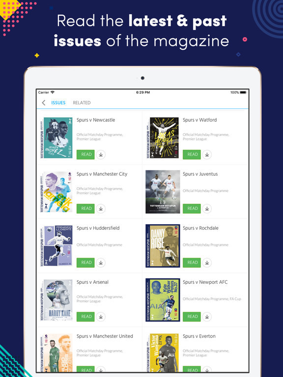 Screenshot #4 pour Tottenham Hotspur Publications