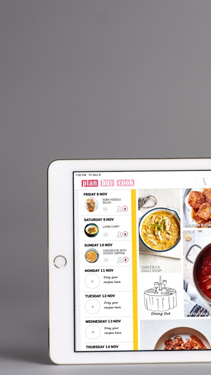 Plan Buy Cook meal planner screenshot-0