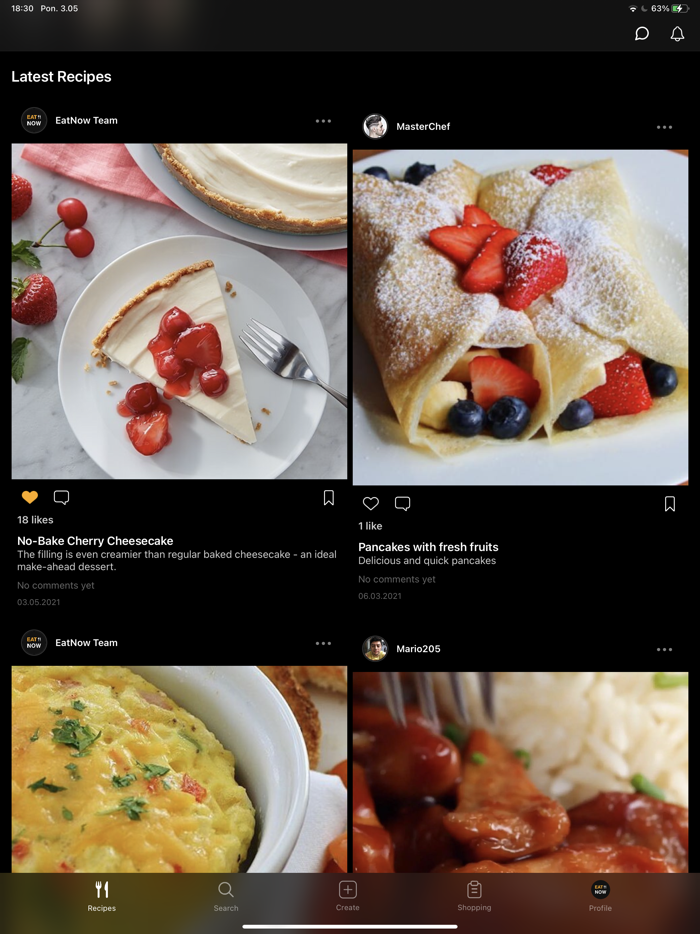 EatNow - Share Your Ideas