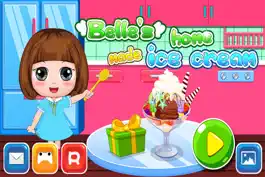 Game screenshot Bella ice cream maker shop apk