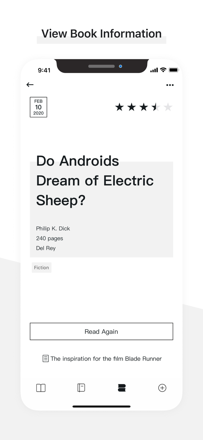 Booka - Minimal Booklist