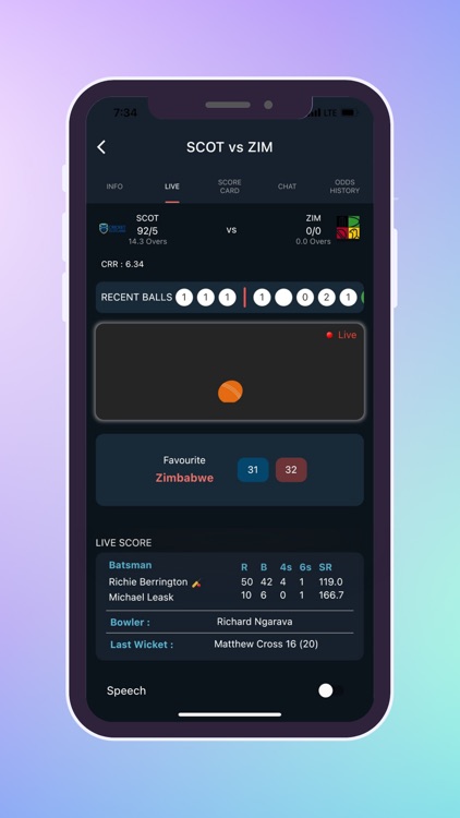 Prime Cricket Live Line