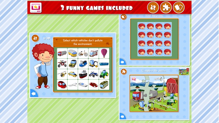 Means of Transportation - kids screenshot-3