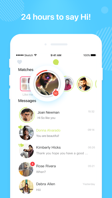 Justmet-Social&Dating Appのおすすめ画像3