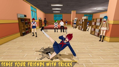 Anime Bad School Girl Life 3D Screenshot