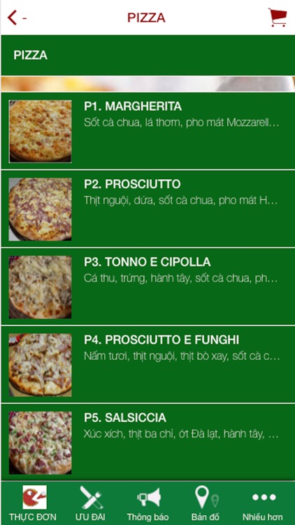 Pizza Hoa ý screenshot-3