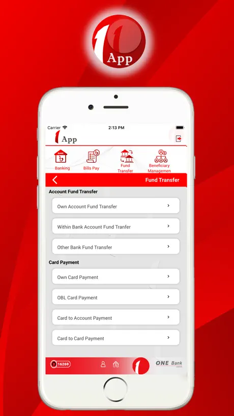 ONE Bank App