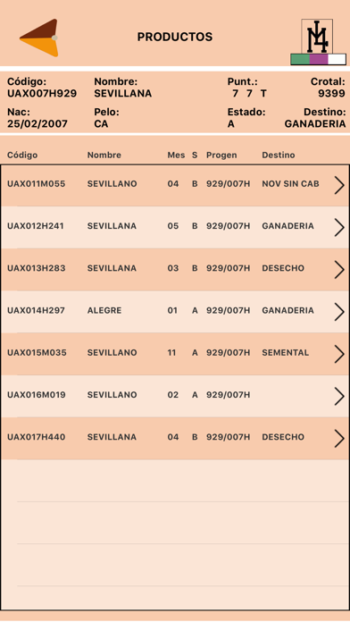 LidiaNet APP Screenshot