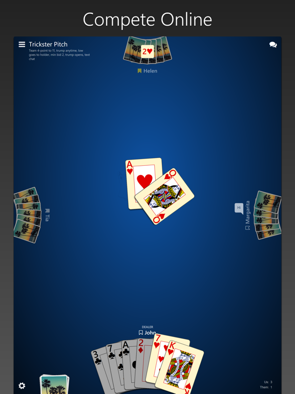 Trickster Cards iPad screenshot 2 - Games app