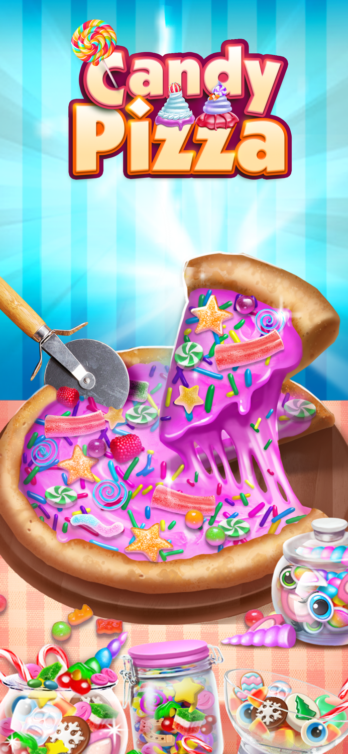 Candy Pizza Maker Cooking Food