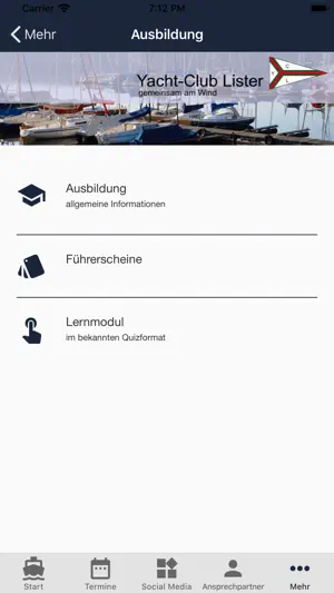 Yacht-Club Lister screenshot 3