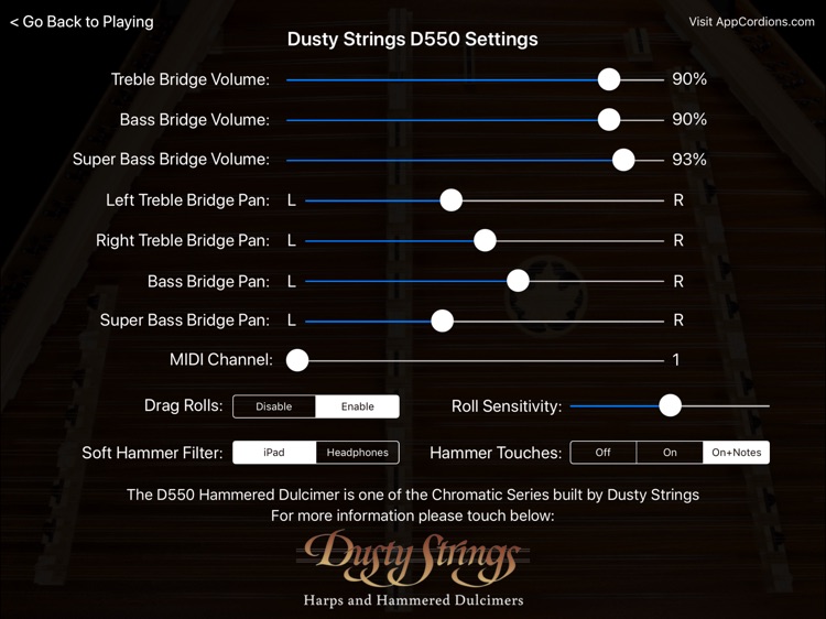 Dusty Strings D550 Dulcimer