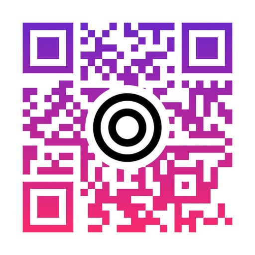 Color QR code Reader Scanner Icon