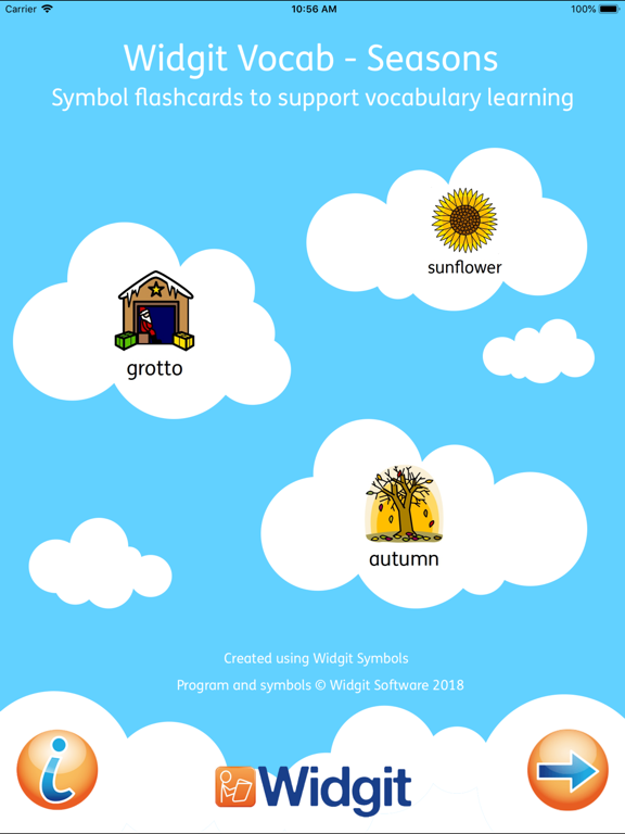 Screenshot #4 pour Seasons Vocab