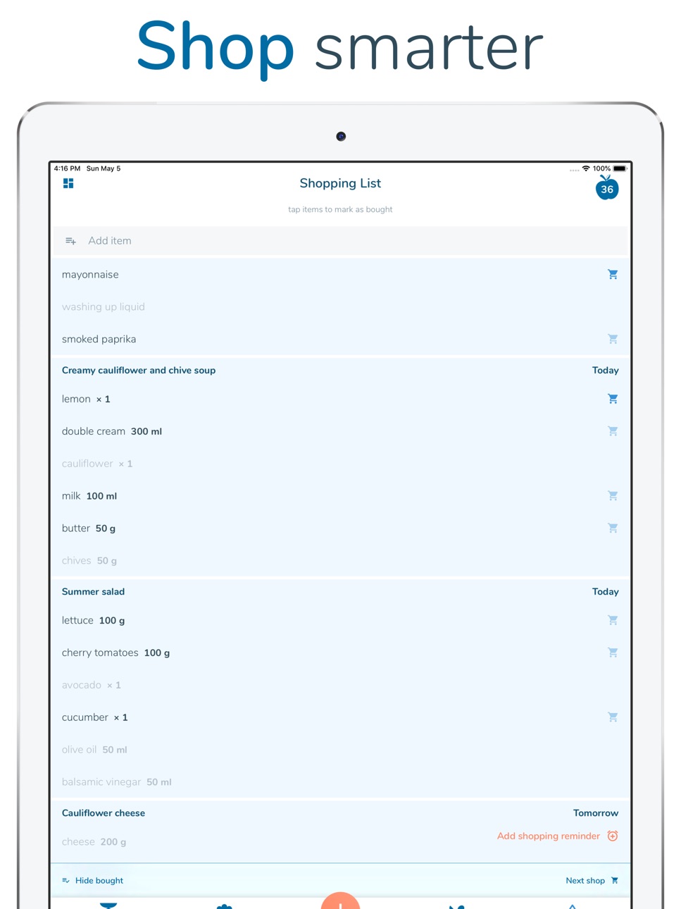iPad screenshot