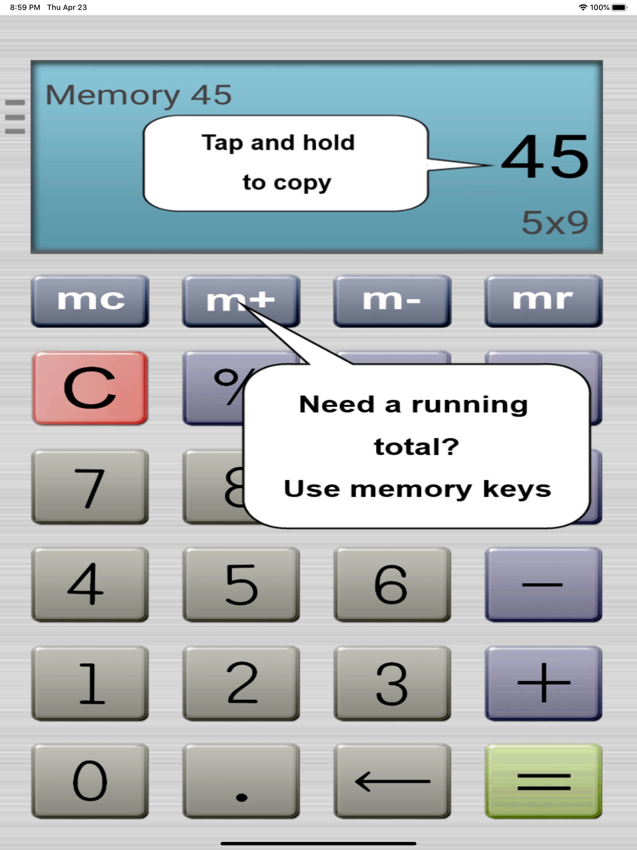 Plus Calculator screenshot 10