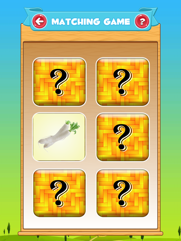 Learn Vegetables and Fruits iPad screenshot 7 - Education app