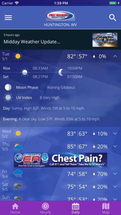 WSAZ Weather screenshot-4